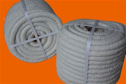 高温管道密封绳,高温气体管道陶瓷纤维绳