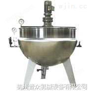 直立式夹层锅（蒸煮锅）-杭州普众机械