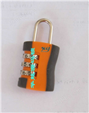 CR-701塑壳锌合金密码挂锁